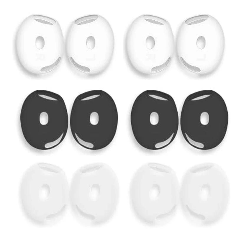 Soft Silicone Anti Slip Ear Tips For AirPods 4th Generation 2025 Ultra Thin Replacement Eartips Earbuds Skin Cover for AirPods 4