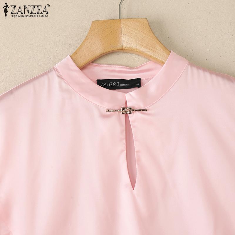 ZANZEA Lässiges, ärmelloses Tanktop für Damen mit Rundhalsausschnitt