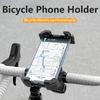 QX-25A Bicycle Handlebar Phone Mount 360 Degree Rotation Shockproof Navigation Holder for Motorcycle