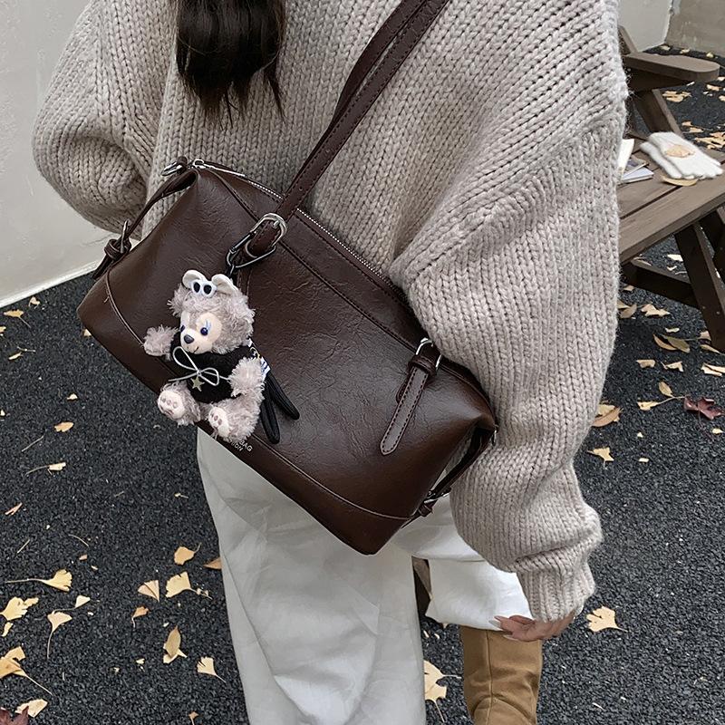 Maillard bag women's 2025 new crossbody pillow bag premium texture shoulder underarm bag going out handbag