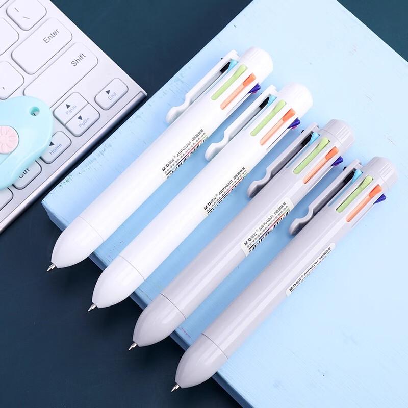M&G V6201 8-Color Retractable Ballpoint Pen