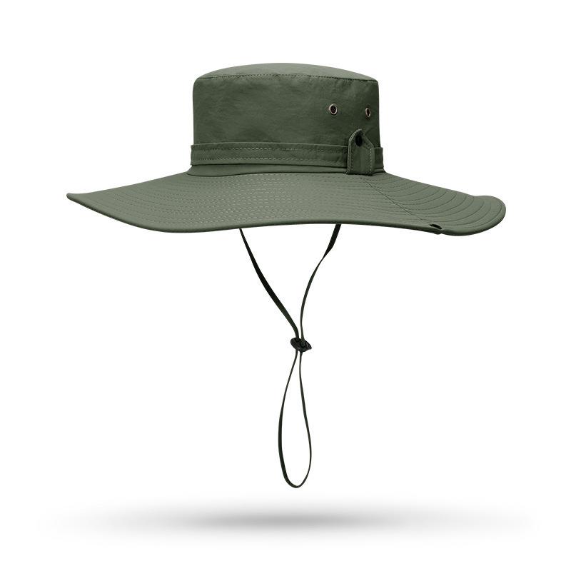 Men's Wide Brim Sun Protection Hat for Spring/Summer: Fishing, Outdoor, UV Protection, Mountaineering