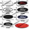 22.3cm*9CM Car Front Hood Bonnet Badge Grille Emblem Rear Trunk Stickers For Ford F350 F150 F250 F450 Edge Explorer Accessories