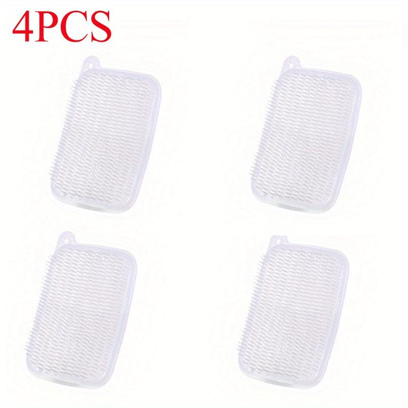 Cleaning Brush Soft Bristles Labor-saving Household Portable Bendable Fruit and Vegetable Dishwashing Brush Pot Kitchen Tools