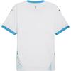 Puma Marseille Olympic Team 24/25 Home Crew Neck Printed Short Sleeve Football Shirt Men Tops White Blue 775286-01