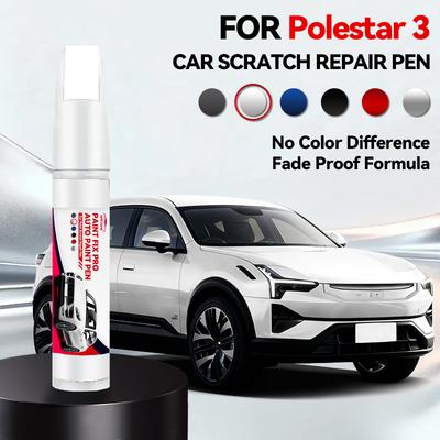 For Polestar 3 Car Paint Repair Pen Paint Scratch Repair Accessories Magnesium White Space Black Vapour Grey Dune Jupiter Moon