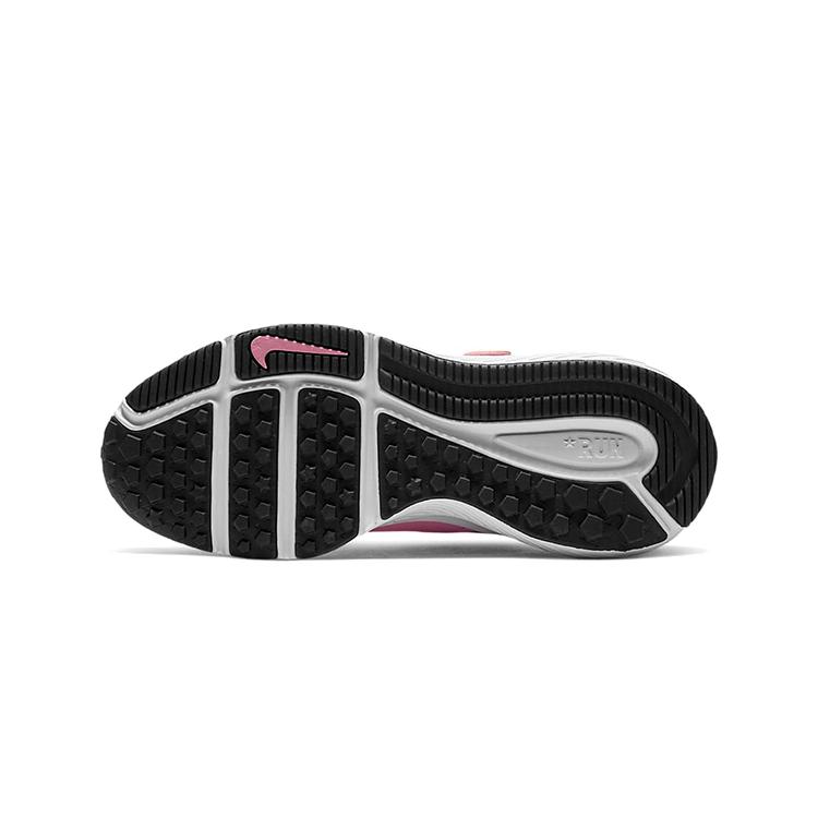 Nike Hook and Loop Low Top Kids' Running Shoes Pink White Children Aged 3 7 Years Old 921442-602