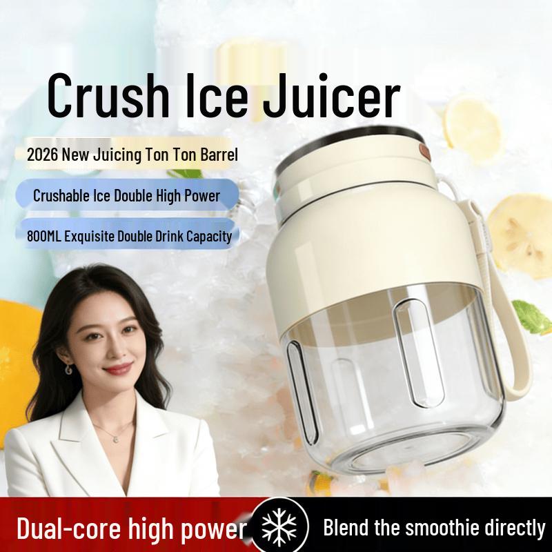 

Portable Wireless Charging Blender with Dual Cups