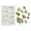 1Pc Leaves Cake Mould Palm Turtle Leaf Silicone Mold Cake Sugarcraft Chocolate Mold Baking Cake Decoration Kitchen Tools