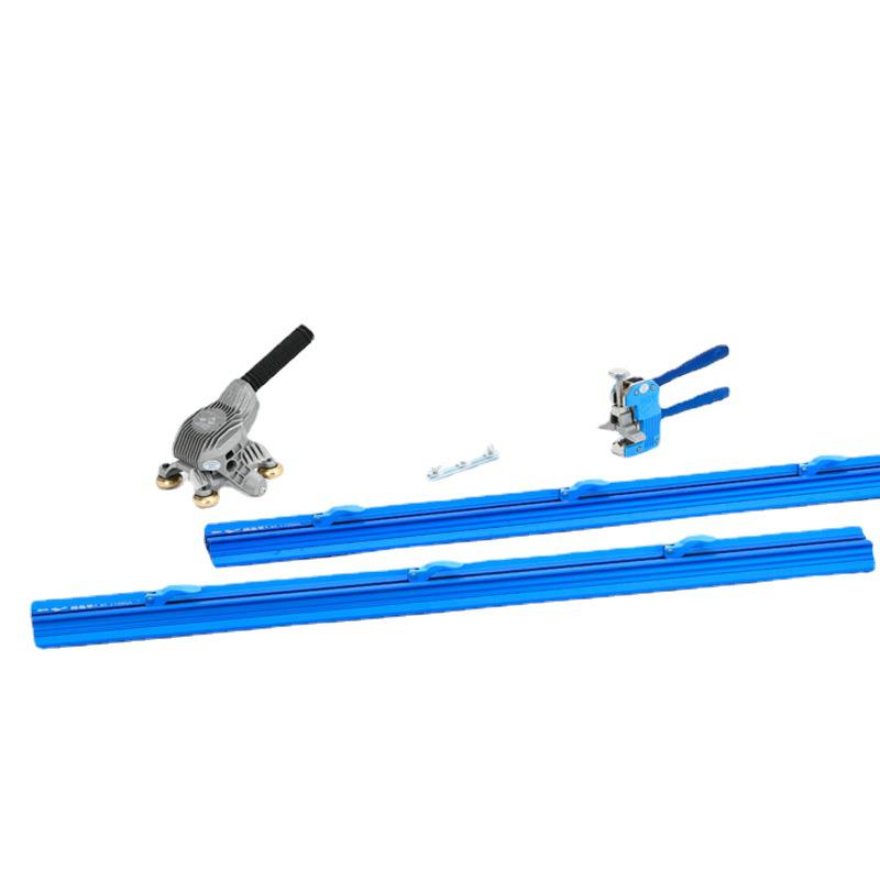 Adjustable Rail Sliding Knife 2.2-3.8m Large Slab Cutter for Tile & Glass