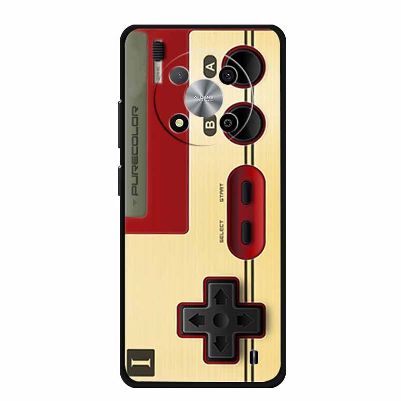 Hülle Für ZTE Blade A73 5G Luxus Weiches Silikon TPU Handyhülle Für ZTE Blade A73 5G 7160N Cartoon Schutzblumen Neue Fundas For ZTE Blade A73 5G