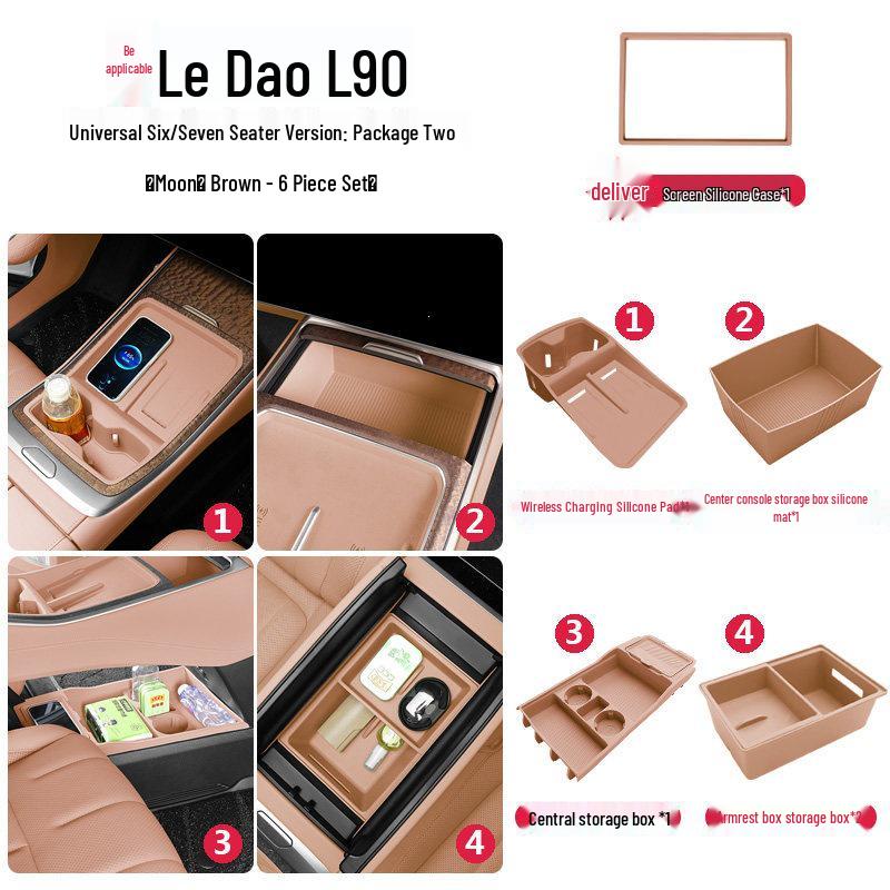 L90 Wireless Charging Silicone Pad for Car Cup Holder