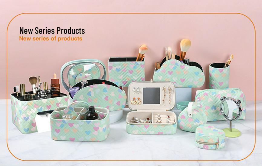 Multifunctional Leather Organizer Box for Pens, Remotes, Office & Makeup Supplies