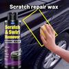 Preparat do usuwania rys i zarysowań z lakieru samochodowego z uszczelniaczem ceramicznym, Polerka do naprawy lakieru samochodowego i Wosk z powłoką ceramiczną do renowacji lakieru bezbarwnego