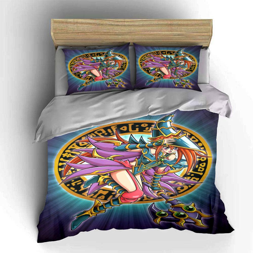 Magician surrounded by symbols. Bedding sets Duvet cover sets Duvet covers Pillowcases(1*Duvet Cover 2*Pillowcases without duvet insert)