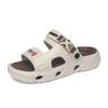 Slippers Young Men Summer Wear Dual-Purpose Beach Sandals Sports Leisure Non-Slip Outdoor One-Word Drag Men