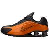 Shox R4 Bright Ceramic Unisex Sneakers Orange Black Metallic-Dark-Grey HQ1988-800