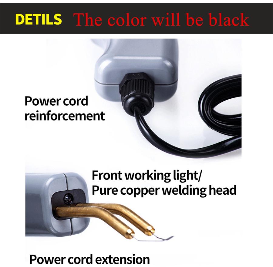 220V Plastic Repair Car Bumper Repair Tool with Welding Clamp