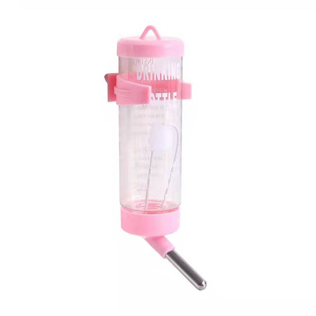 Distributeur d'eau en plastique pour hamster, mangeoire suspendue pour chien, cochon d'Inde, écureuil, lapin, fontaine à eau