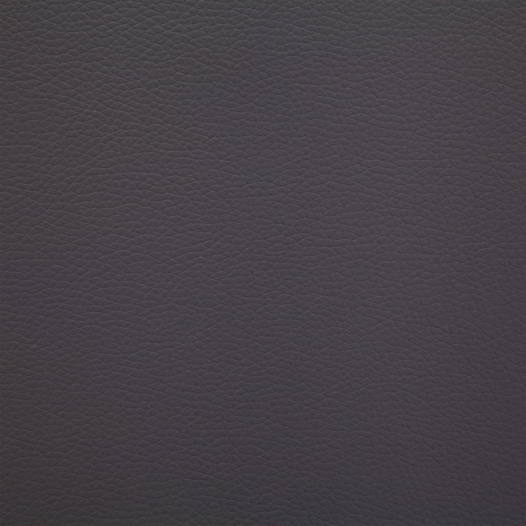 106 Cm Grey Faux Leather Bench