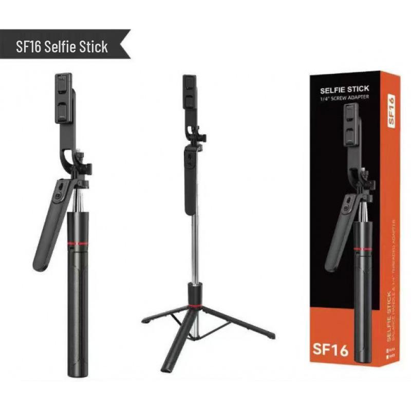 Bluetooth Selfie Stick & Tripod Holder: Floor-Standing 3-in-1 Mobile Phone Stand