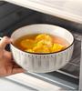 High-End 8-Inch and 6-Inch Ceramic Soup and Noodle Bowls, 2025 Luxury Collection