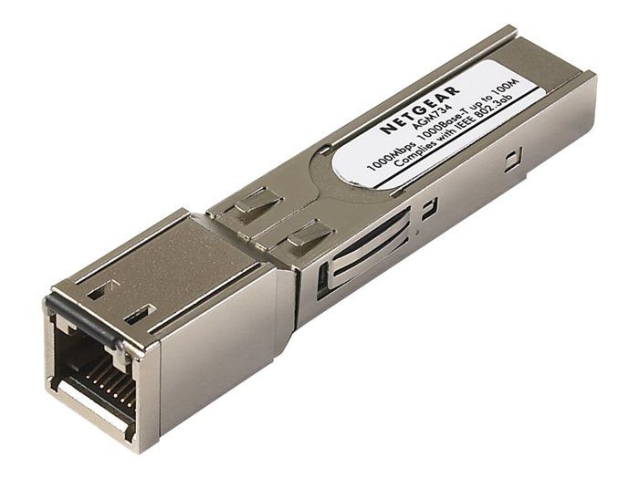 Module SFP - NETGEAR - AGM734 - 1000BASE-T - RJ45 - Jusqu'à 100m
