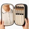 Makeup Bag with Mirror Portable Double Layer Cosmetic Storage Bag Small Travel Toiletry  