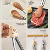 Anti-Scalding Non-Stick Steak Tongs Heat Resistant Cake Bread Tong Cooking Tong  Steak Pasta