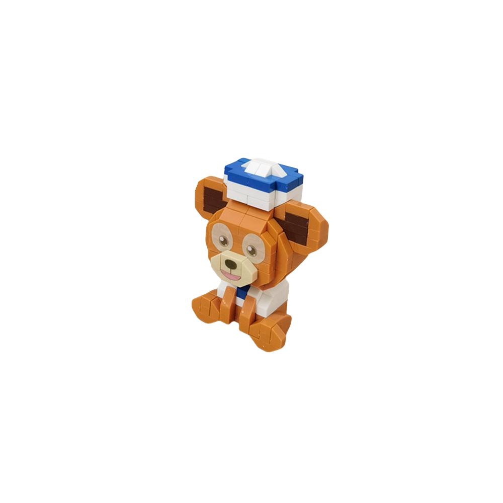 Cute Granular Building Blocks, Mickey Mouse, Minnie, And Duck Building Block Assembly Toys, Suitable For Boys And Girls'