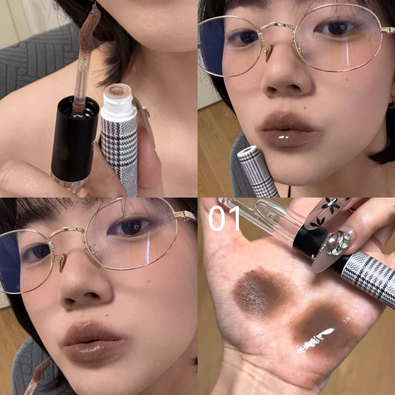 HERORANGE Dual-Ended Lip Tint - Matte & Glossy, Plumping, Long-Lasting, Blendable Pigment