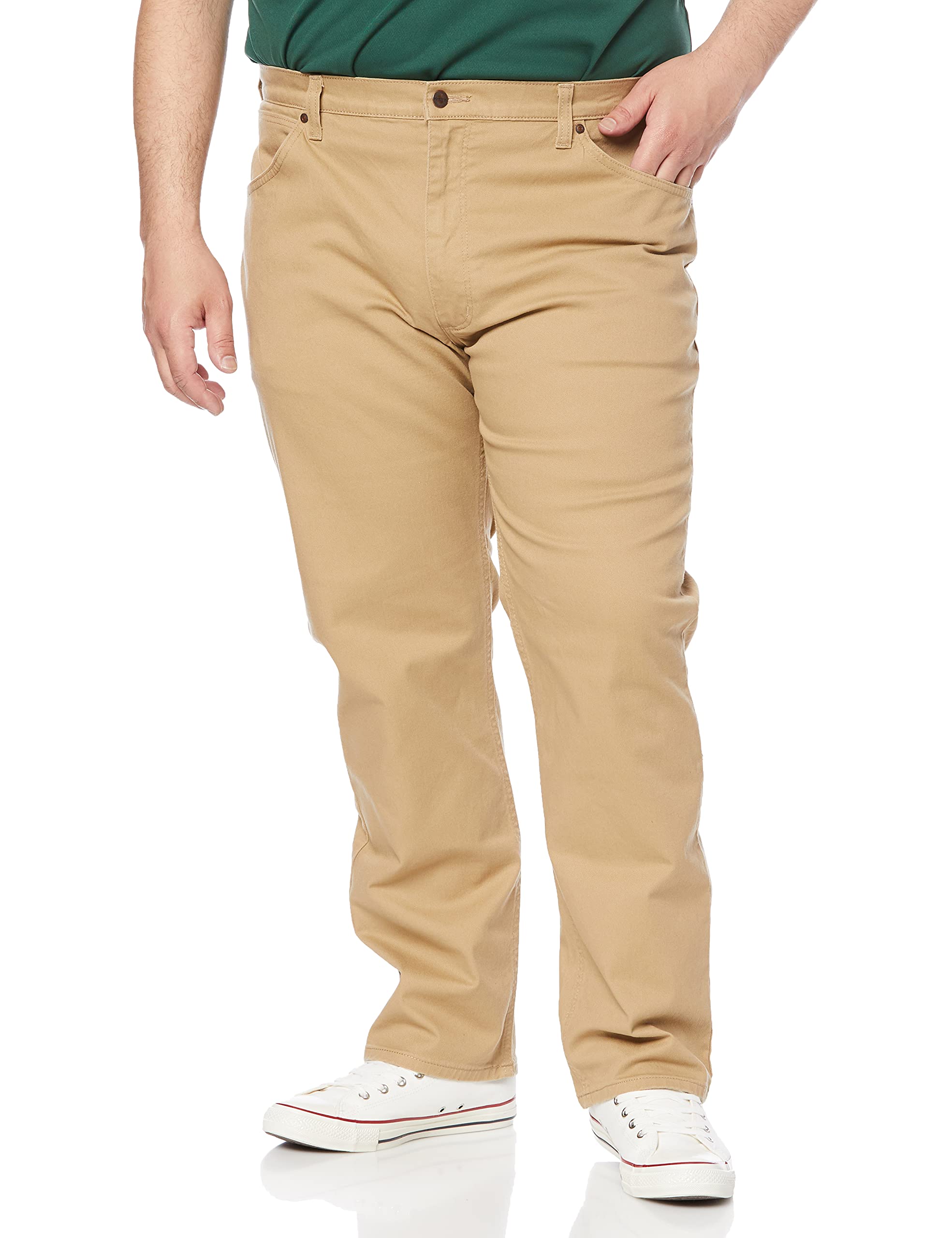 Wrangler New Basic Brown Regular Straight 114 бежевый