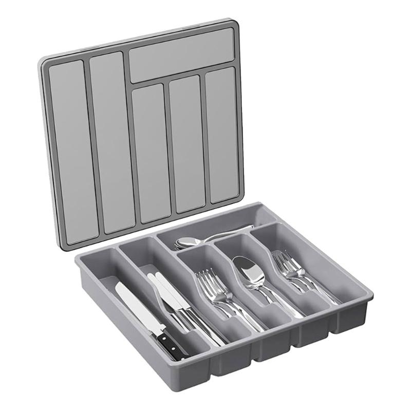 Drawer Organizer Separators for Office Desk Stationeries Cutlery Storage Box Organization Tray for Kitchen Drawers