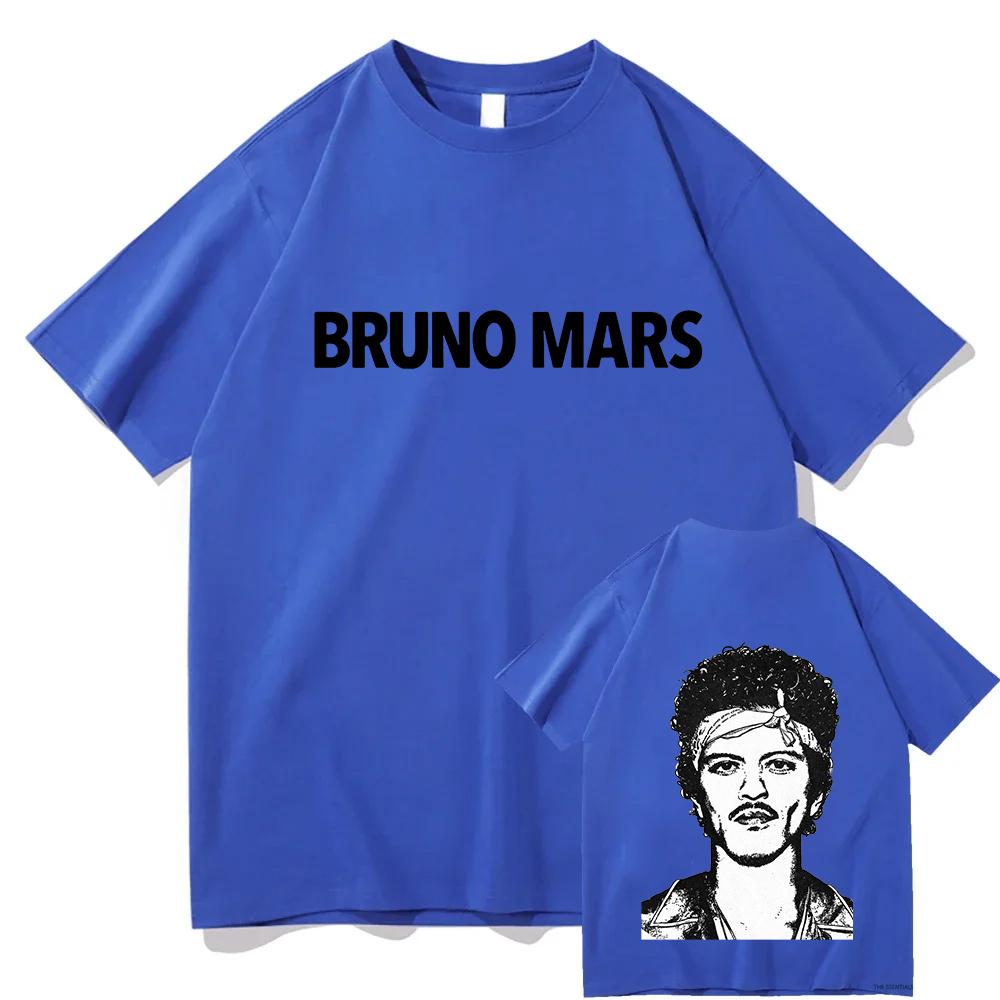 Bruno Mars The RoUnisextic Tour 2026 Tričko Krátký rukáv Bavlna Dámské Mám chuť na Trička Ležérní Volné Unisex Trička Vrcholy Trička