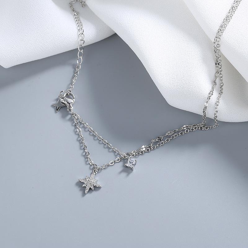 Lindon Women Necklace Pendant Copper Alloy Zircon Fashion Gift