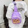 Childrens Crossbody Capybara Bag Cute Cartoon Design Lightweight Material Nylon