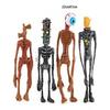4Pcs Cartoon Anime Siren Head Action Figure Model Creative PVC Horror Sculpture With Light Glow For Children Collection Toy Gift