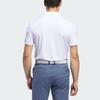 Adidas Performance Polo Shirt Solid Color Logo Short Sleeve Men tops White IQ2939