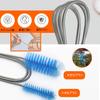 Haojiaho Pipe Cleaner and Pipe Brush (3-Piece Set) for Drain Cleaning, Pipe Plumbing, Drain Clearing, Cleaning, Long, Thin Brush, Wire, Bath, Kitchen,