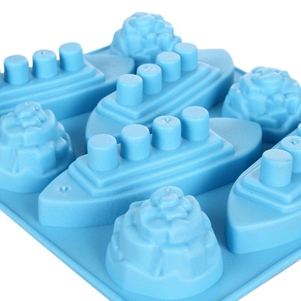 Makers Cake Mould Chocolate Summer Drinks Silicone Mold Ice Cube Trays for Kitchen Titanic Shaped
