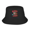 Bobr Kurwa Meme Bucket Hat for Men Women Beach Funny Beaver Field Hat Trendy Packable for Hiking Fishing Fisherman Cap Panamka