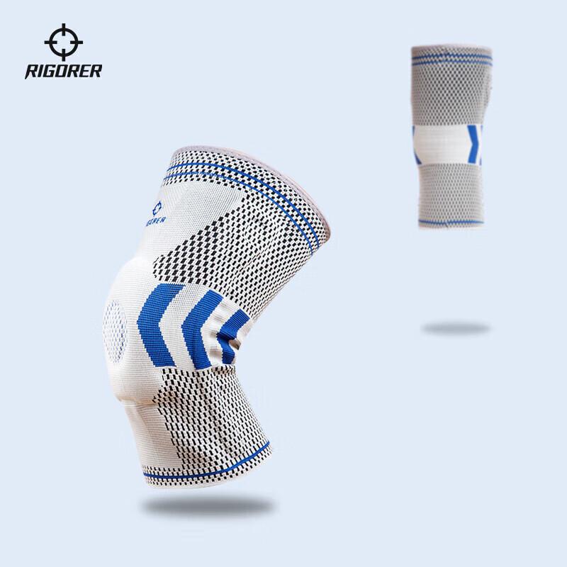 ZunZhe Men's Lightweight Strapless Sports Knee Brace (Single)