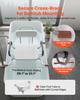 Swivel Shower Chair with Arms and Back, 100 Kg Heavy Duty Bench Seat for Inside Shower Stall and Bathtub Mounting, Bathroom Bath Tub Seat for Adults,