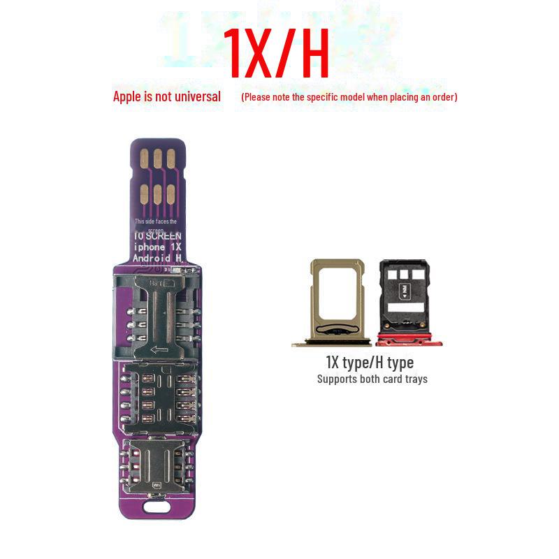 

Считыватель SIM-карт разных размеров: Совместимость с большими, средними, маленькими и микро-SIM-картами для тестирования в бизнес-залах 1x/H type 3 in 1