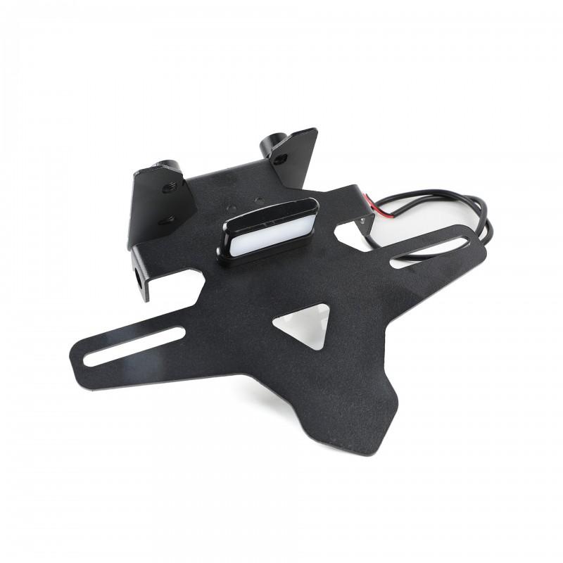 Stainless Steel Short Tail License Plate Bracket QJ Motor600RS And800 Motorcycle Rear Fender Mount