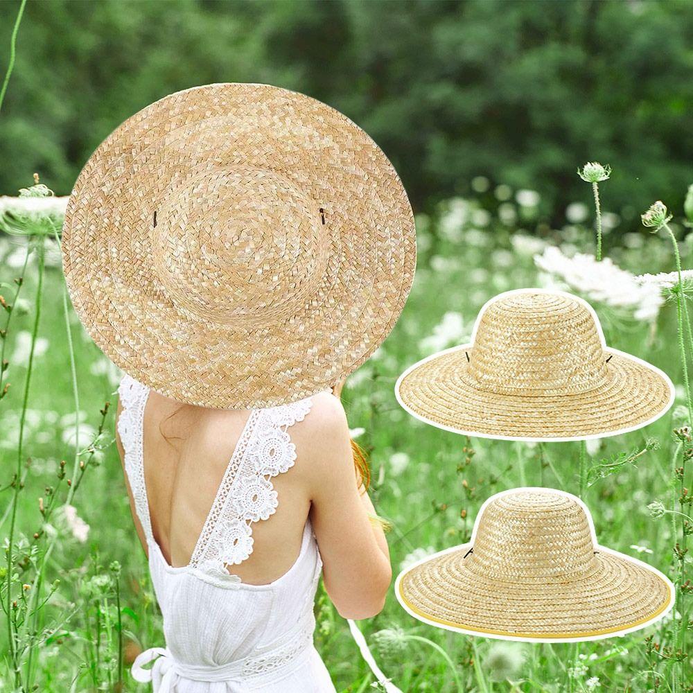 Adjustable Sun Hat Width Brim Beach Hats Casual Bucket Hat  Women Men
