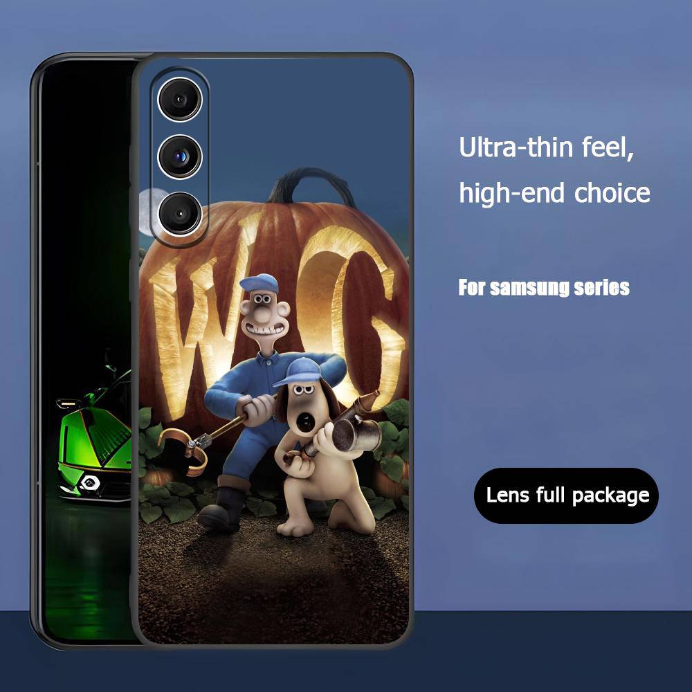 WallaceS niedlicher G-Gromit Luxuriöse Schwarze Handyhülle Für Samsung Galaxy S23 S24 S25 Ultra S22 Plus S21