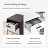 WEZHO Thickened Steel Mobile Filing Cabinet CN plug (adapter included)