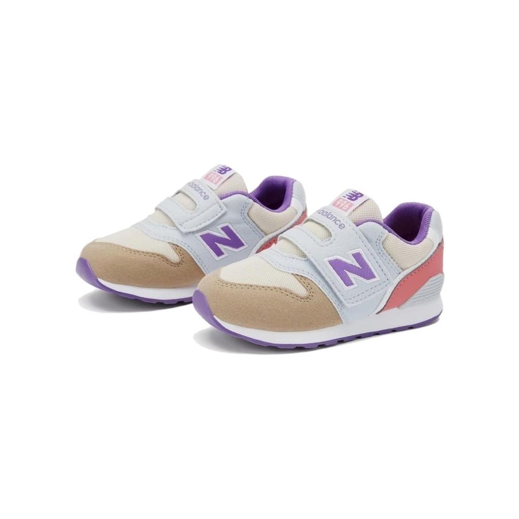 New Balance Versatile Cushioning Low-Top Walking Shoes Baby Shoes Light-Gray IZ996JF3