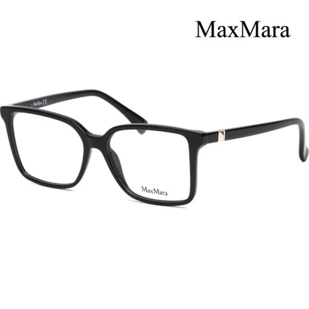 [MaxMara] Eyeglass Frames MM5022 001 Square Horn-rimmed